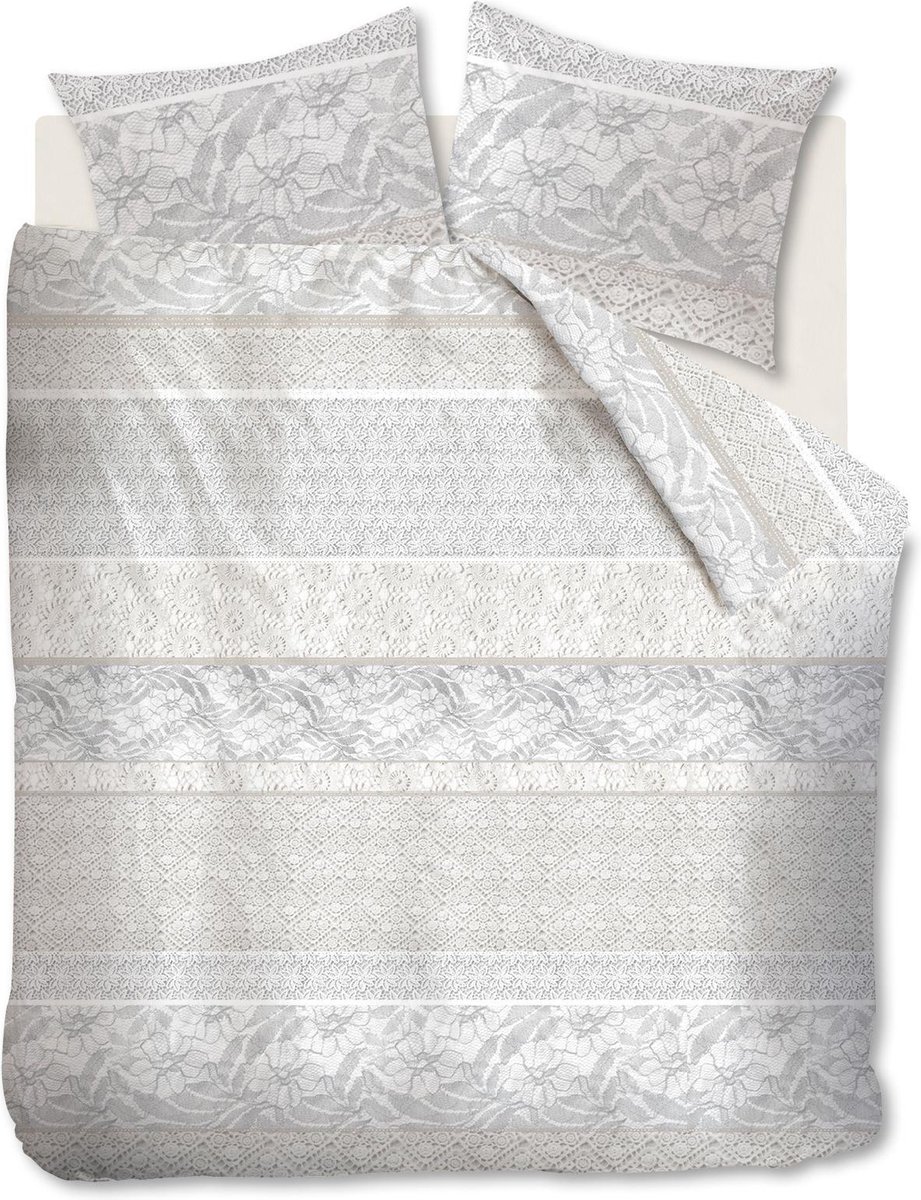 Beddinghouse Lacy Dekbedovertrek - Tweepersoons - 200x200/220 cm - Natural