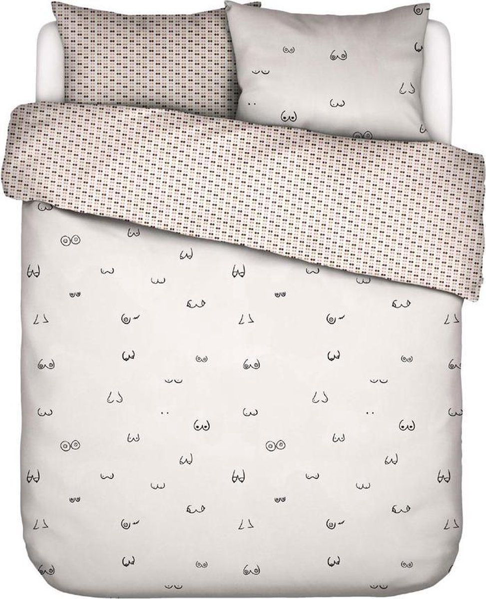 Covers & Co Dekbedovertrek Booby Trap-2-persoons (200 x 200/220 cm)