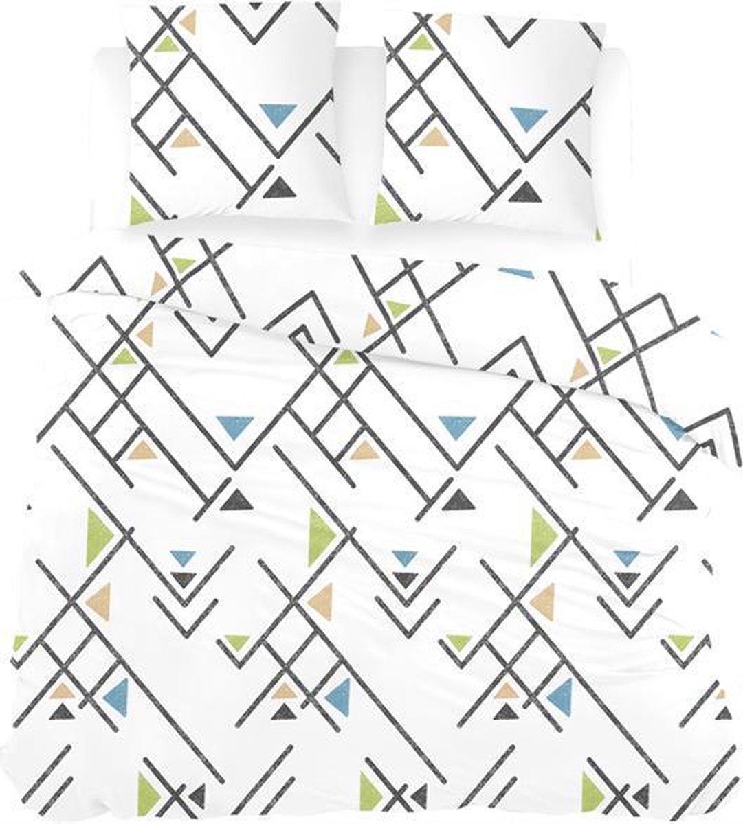 Snoozing Roselien - Dekbedovertrek - Tweepersoons - 200x200/220 cm - Multi kleur