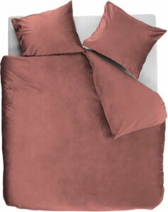 At Home by Beddinghouse Tender Dekbedovertrek - Katoen - 240x200/220 cm - Donker roze