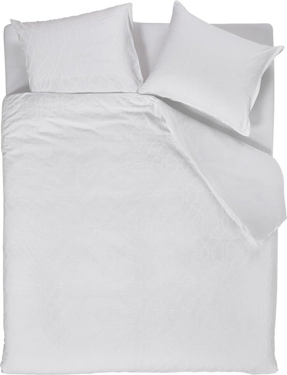 Beddinghouse Milky - Dekbedovertrek - Lits-jumeaux - 260 x 200/220 cm - Wit