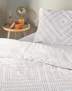 HEMA Dekbedovertrek Zacht Katoen Boho Zwart (zwart)