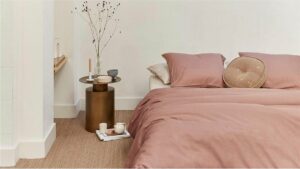 VT Wonen Dekbedovertrek Earth - 240 x 200/220 cm - pink