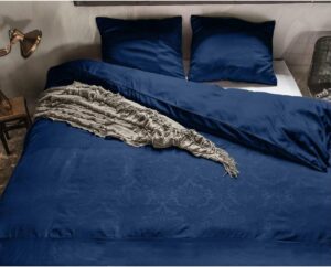 Zensation Brussel Dekbedovertrek - 240x200/220 + 2 kussenslopen 60x70 - Blauw - Lits-Jumeaux