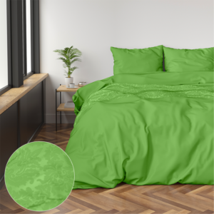 Dekbedovertrek Miami - Tweepersoons (200x220 cm) - Groen Microvezel - Dessin: Patroon - Zensation - Dekbed-Discounter.nl