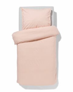 HEMA Dekbedovertrek Hotel Perkal Roze 140x200/220 (roze)