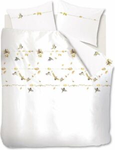 Marjolein Bastin Autumn Birds - Dekbedovertrek - Eenpersoons - 140x200/220 cm cm - Natural