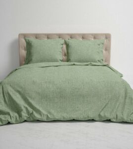 Dekbedovertrek Heckett Lane Franela Flanel - Bottle Green