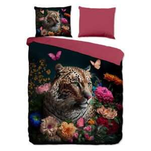 Dekbedovertrek Borra - Lits-Jumeaux (240x220 cm) - Meerkleurig Microvezel - Dessin: Dieren - Pure - Dekbed-Discounter.nl
