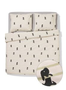 Dekbedovertrek Beige – katoen – 200 x 200