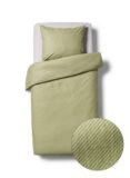 Dekbedovertrek Gestreept Groen 140 x 200 / 140 x 220