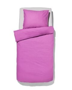 Dekbedovertrek Effen Violet paars – katoen – 140 x 200 / 140 x 220