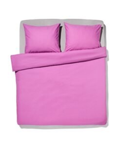 Dekbedovertrek Violet paars – katoen – 200 x 200