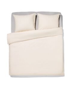 Dekbedovertrek Beige – katoen – 240 x 200 / 240 x 220