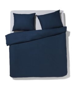 Dekbedovertrek Blauw – katoen – 200 x 200