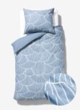 Dekbedovertrek Blauw – katoen – 140 x 200 / 140 x 220